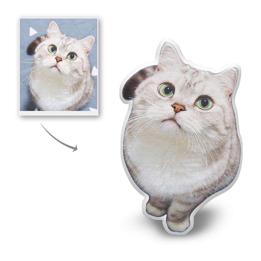 Custom Pet Shape Pillow